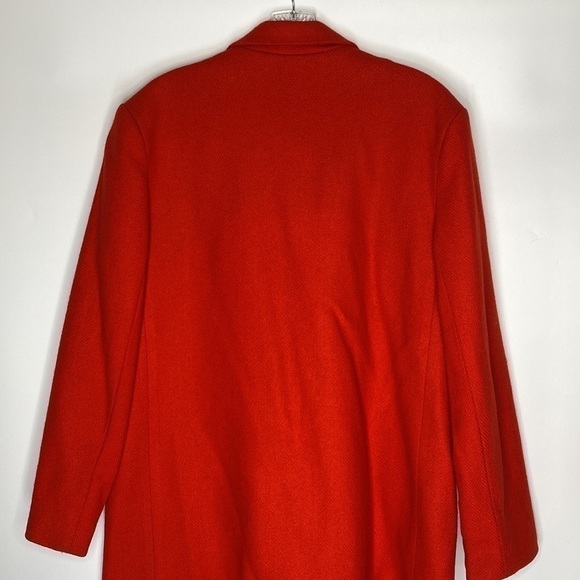 Vintage Stephen Douglas Wool Blazer Red Pure Wool Button Blazer Jacket M/L - Picture 5 of 9